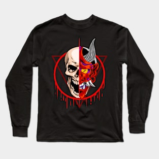Hannya Skull 1.4 Long Sleeve T-Shirt